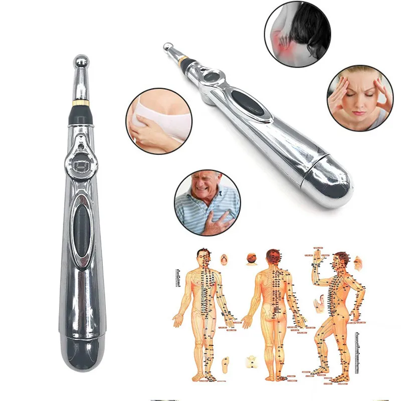 

Electronic Aupuncture Pen Electric Meridians Laser Acupuncture Machine Magnet Therapy Instrument Energy Pen Massager Tool Set