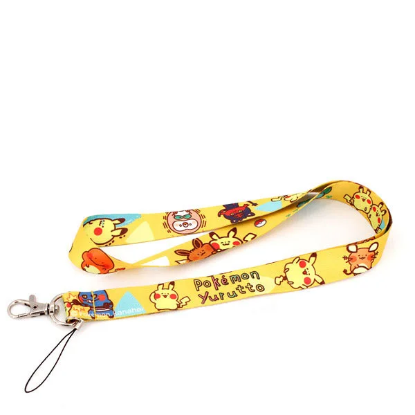 

Pocket Monster Cute Neck Strap Lanyards for Keys ID Card Gym Mobile Phone Straps USB Badge Holder Hang Rope Phone Accessories