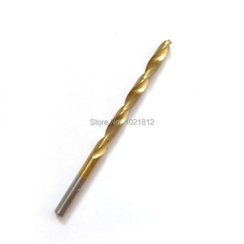 4.2mm HSS4341 Titanizing High Speed Steel Twist Drills Drilling Metal