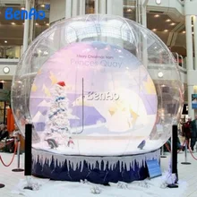 X227 Free shipping+blower 3m Decorative inflatable christmas dome balloon, inflatable christmas snow globe, Inflatable Bubble te X227 Free shipping+blower 3m Decorative inflatable christmas dome balloon, inflatable christmas snow globe, Inflatable Bubble te