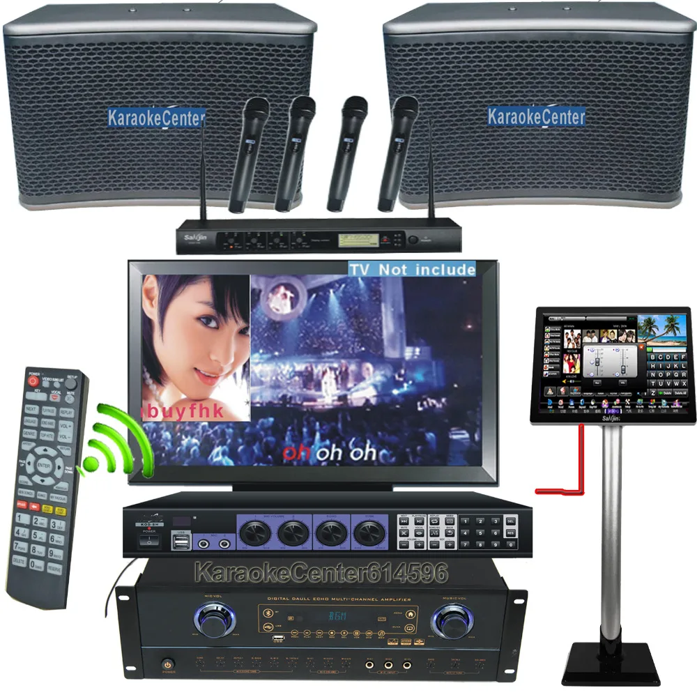 3TB Recordable Karaoke Jukebox System Complete Karaoke System Touch ...