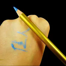 Профессиональный алмаз синий мерцающий карандаш для глаз длинный размер 18 см