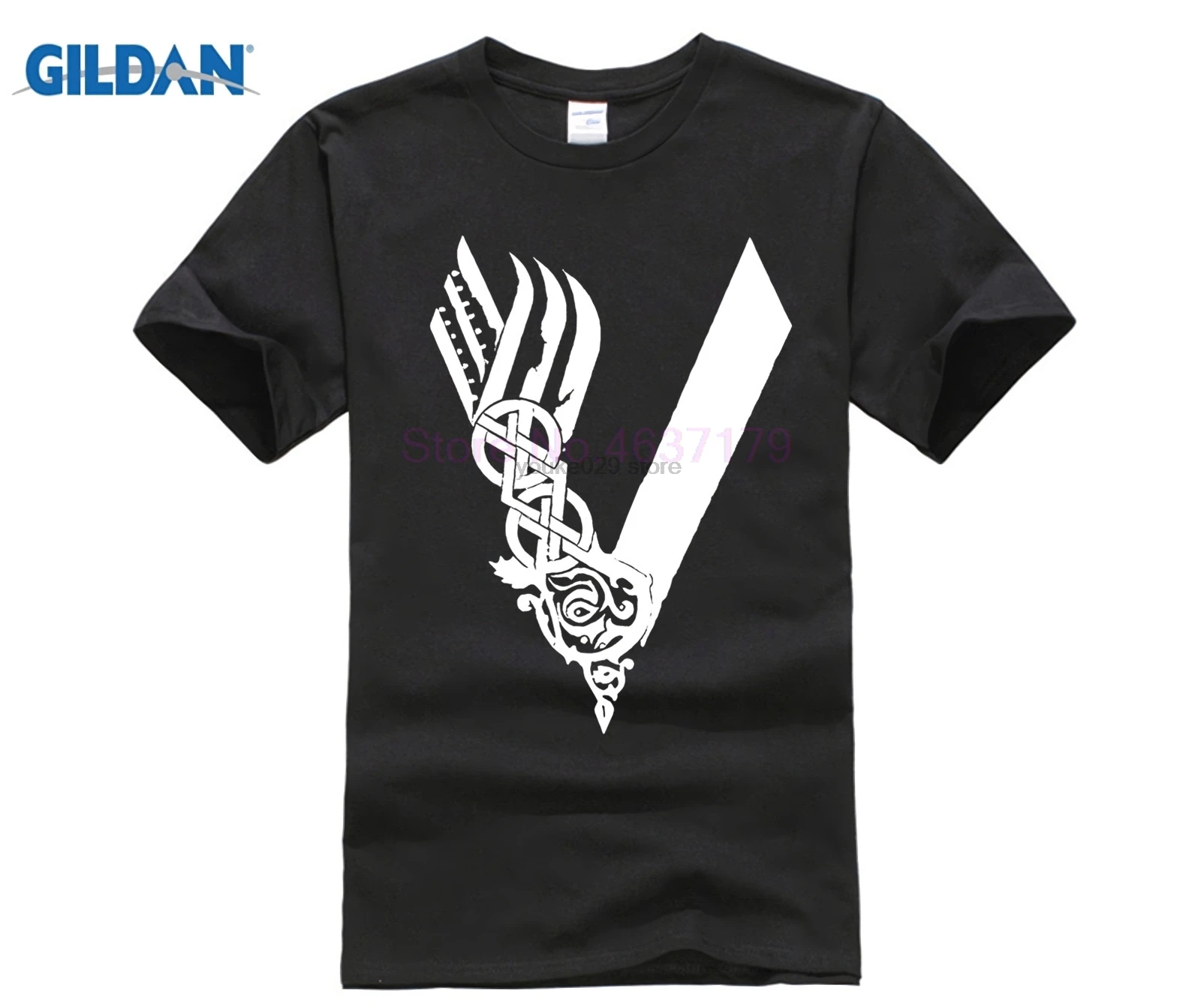 Youth Funny Viking T Shirts Men Boys 100 Cotton Short Sleeve