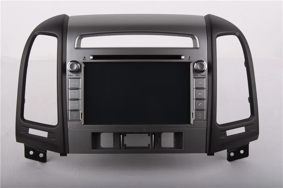 Octa Core 1024x600 Android 9,0 автомобильный DVD gps для hyundai Santa Fe 2006-2011 радио с BT Wi-Fi 3/4G SD USB флэш-магнитофон