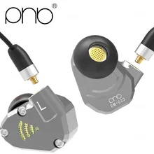 PHB восемь наушников с драйверами 2DD+ 2BA динамические и арматурные наушники Hi-Fi стерео Спортивная гарнитура Съемная MMCX обновленный кабель гарнитура