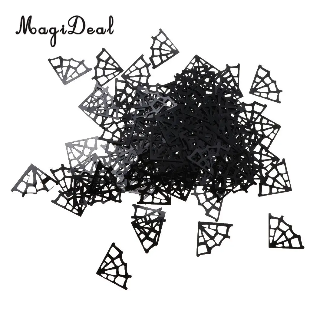  Spider Webs Table Scatter Halloween Party Confetti Fun Accessories