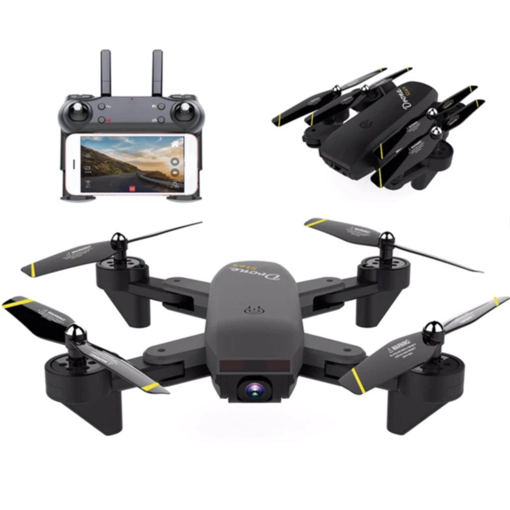 

360 Degree Rolling Wide Angle Small Drone Optical Flow Led Dual Cameras WIFI Foldable RC Aircraft Intelligent Aerial Photography