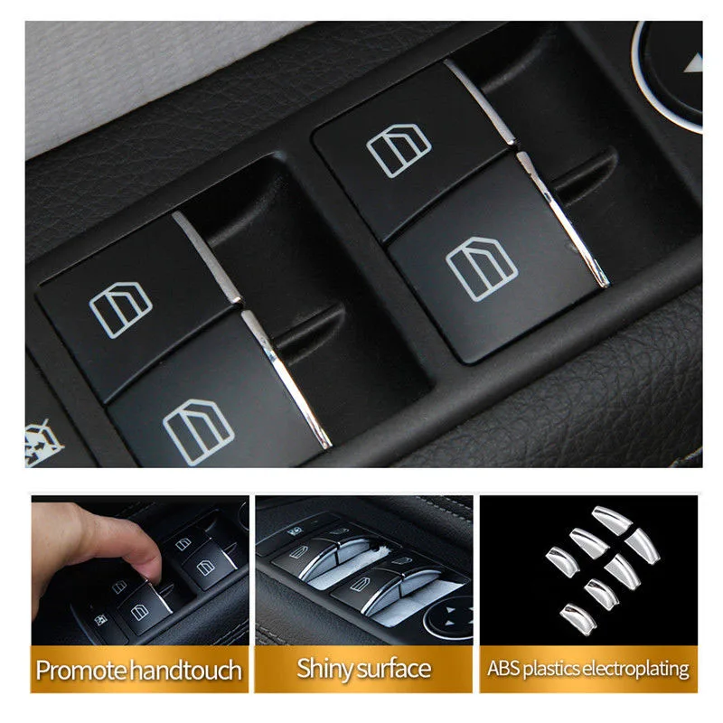 Для Mercedes/Benz E W212 C W204 GLK X204 ML GL W166 X166 Кнопка поднятия двери класса|Лепнина для