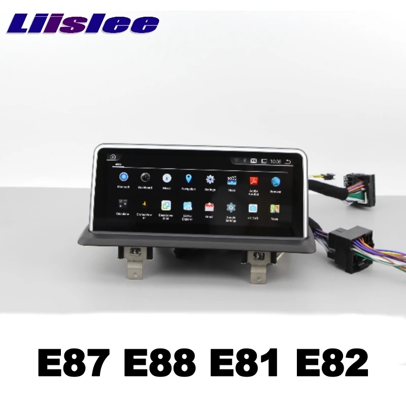 Top For BMW 1 E87 E88 E81 E82 2004~2013 LiisLee Car Multimedia GPS Audio Hi-Fi Radio Stereo Original Style For NBT Navigation NAVI 10