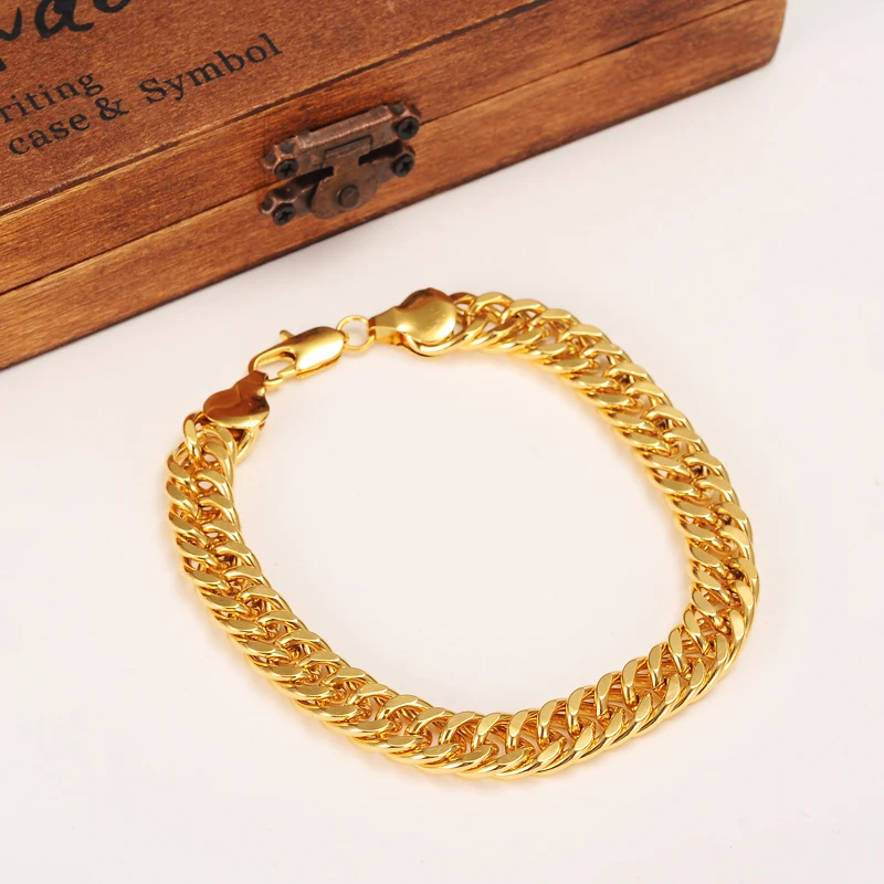 Bangrui Heavy MENS 22 K SOLID GOLD GF 