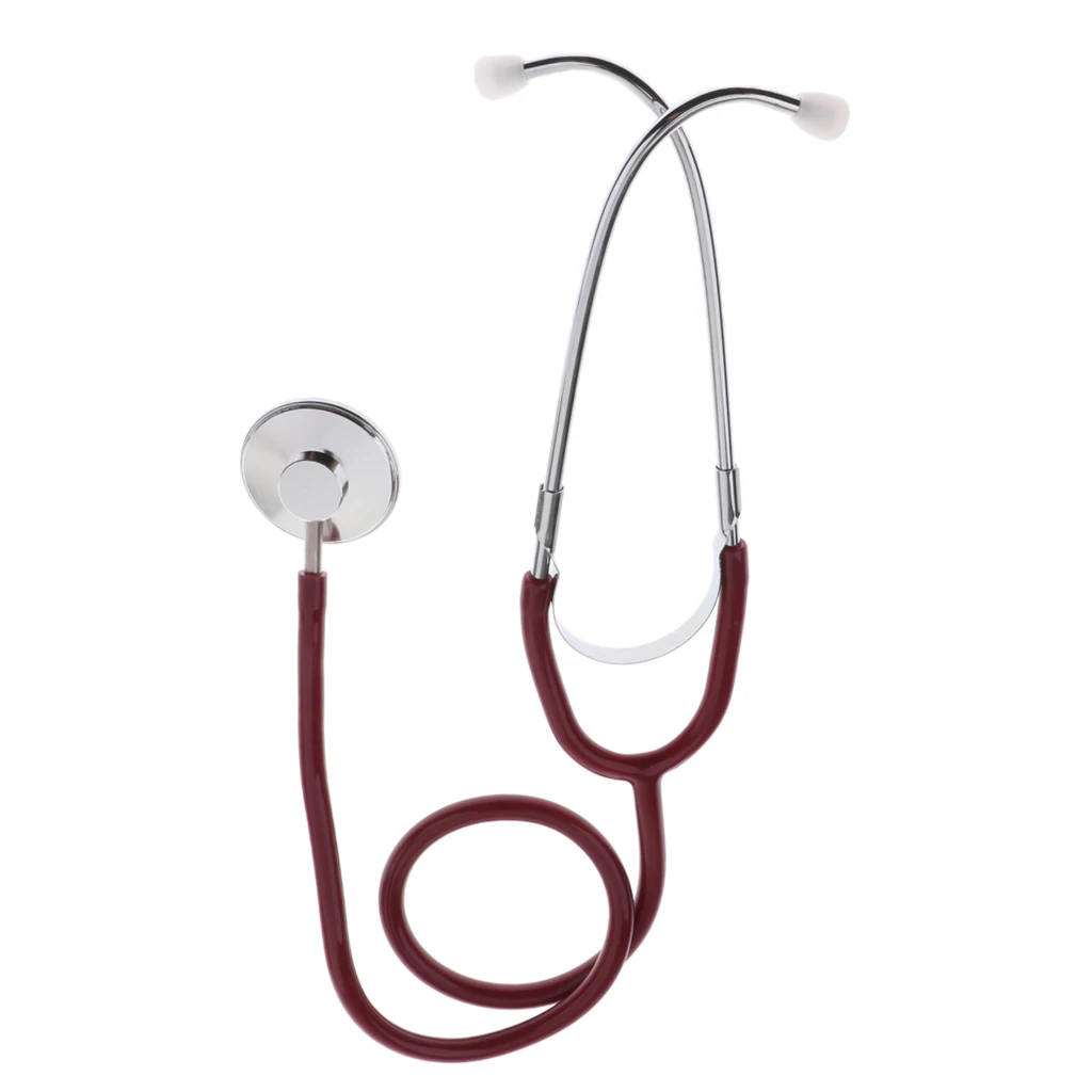 Novelty Echometer Stethoscope Fancy Dress Costume Cosplay Props for Nurse Doctor Pretend Game Toy Party Supply for Adults & Kids