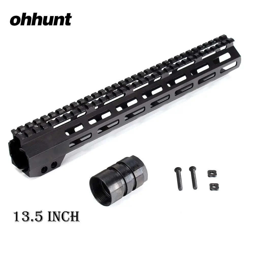 " 9" 1" 12" 13," 15" 1" дюймовый AR15 свободном M-LOK цевье для винтовки для охоты тактический прицел крепление w Сталь гайка