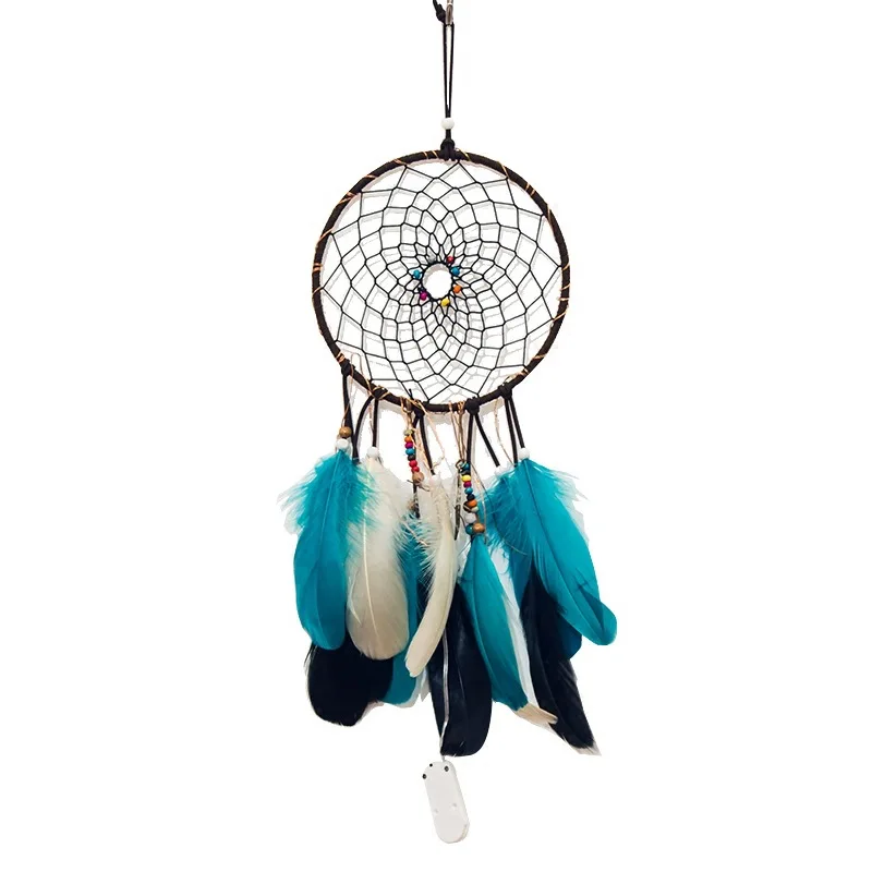 fairy lights battery operated indian dream catcher net bedroom wall fairy lights battery operated indian dream catcher net bedroom wall decor copper string light christmas gifts for children women in novelty lighting from