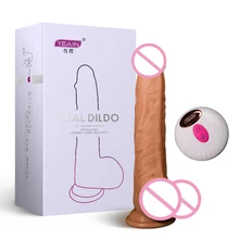 Vibrator Dildo Penis Realistic Adult Erotic Dick Soft Penis Vibrators Lesbian Massager Vaginal Sex Toys Anal Butt Sex Shop gay