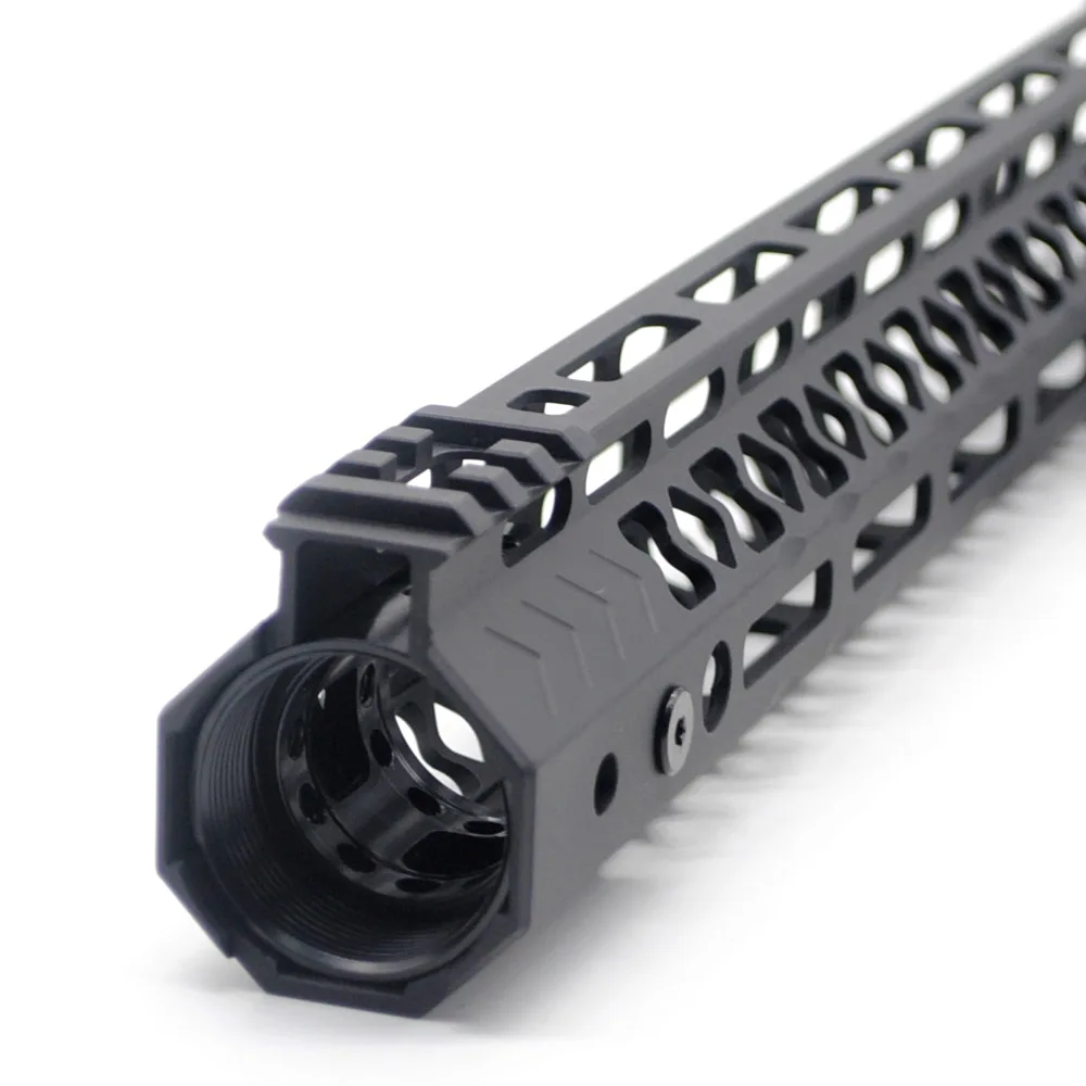 TriRock Ultralight Slim 7 'Ə'' 10 '཈'' 13 5 'ཋ'' M lok Handguard Rail Picatinny Mount System _black