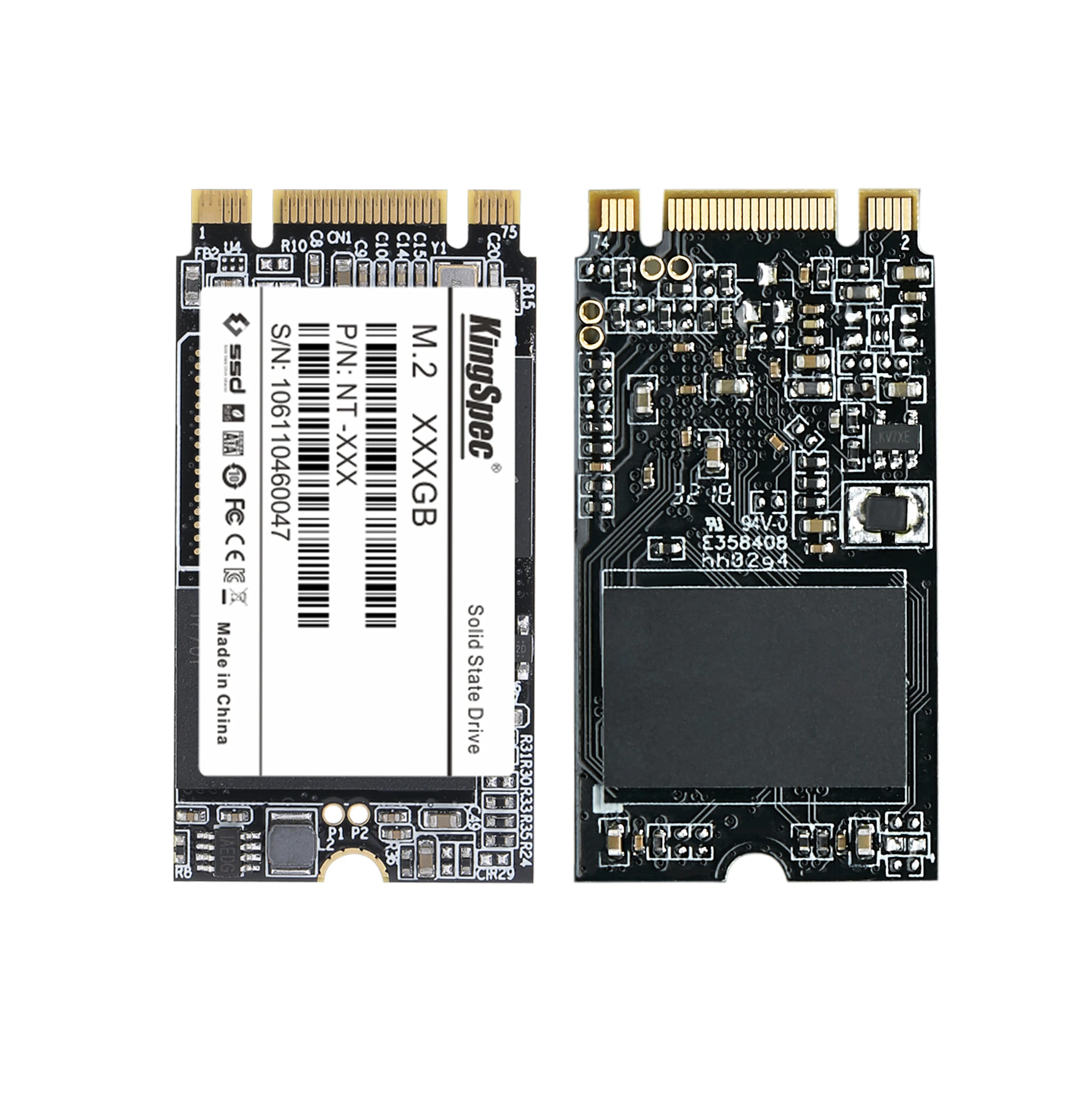 KingSpec M.2 SATA NGFF Drive 22*42 мм 512 GB SSD SATA III 6 ГБ/сек. внутренний жесткий диск для ноутбуков