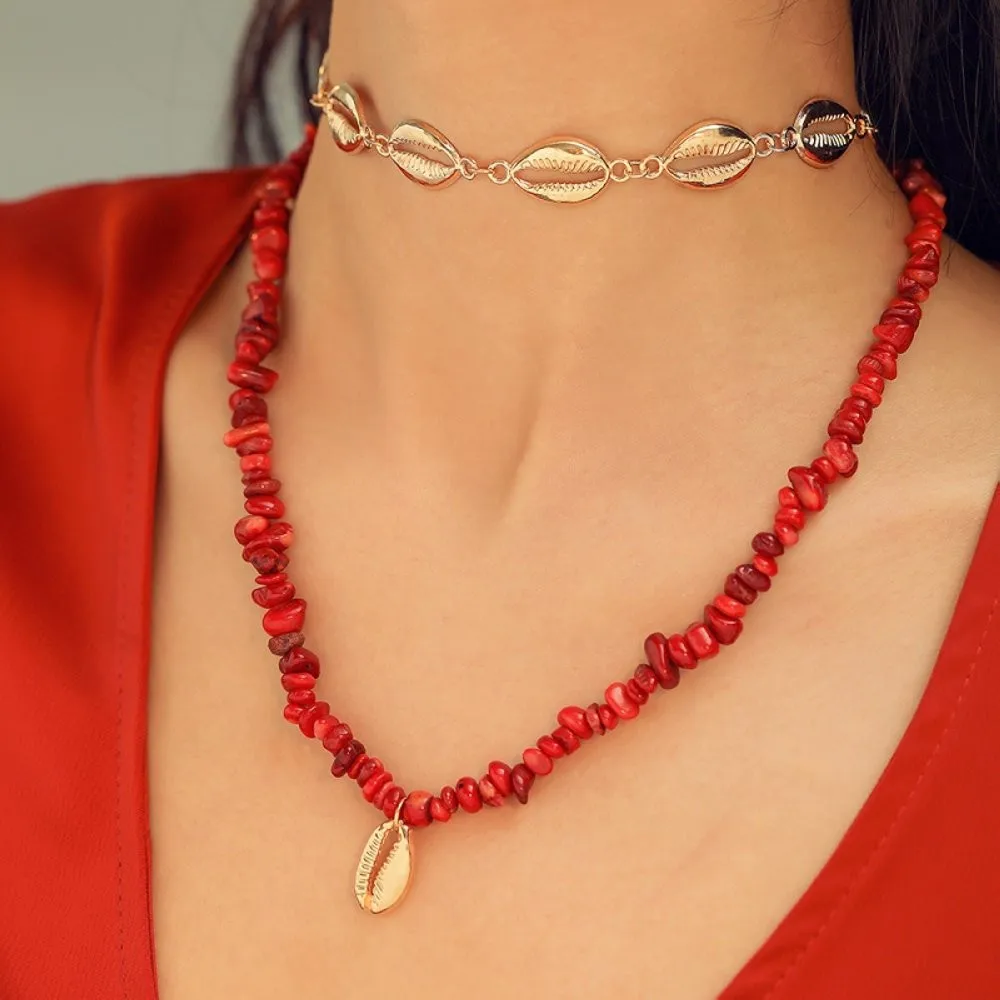 

Zerotime #H5 2019 new FASHION Bohemian Handmade Metal Multilayer Geometric Necklace Ladies Jewelry Free Shipping