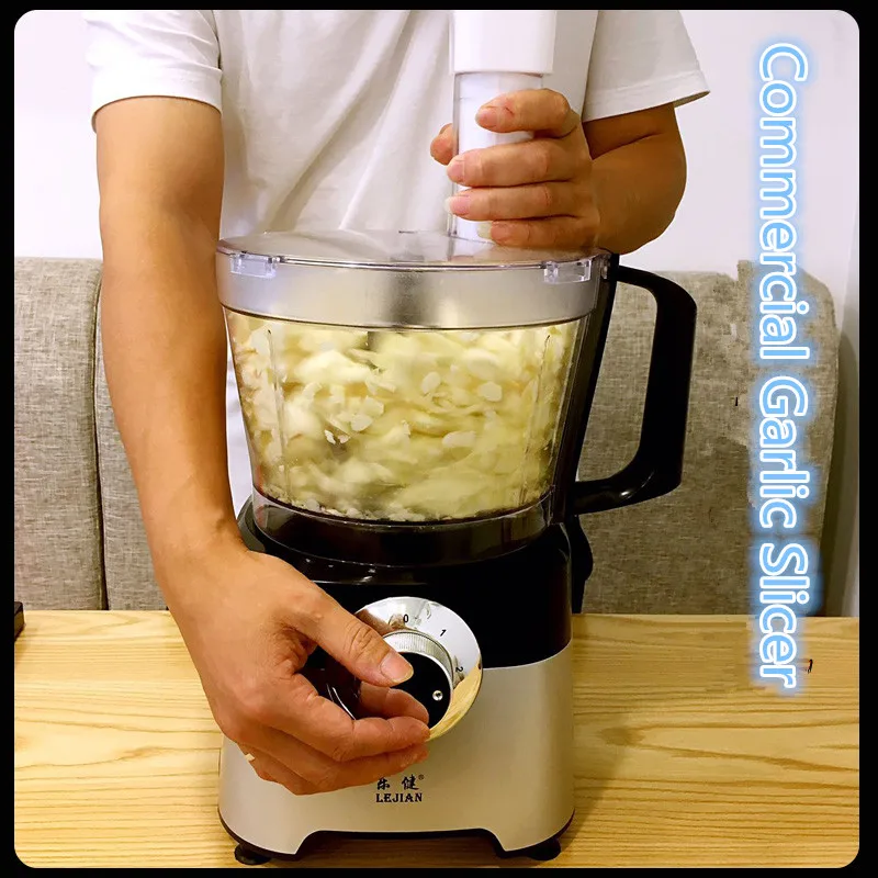 220V Commercial Electric Garlic Slicer Machine Automatic Chilli Pepper