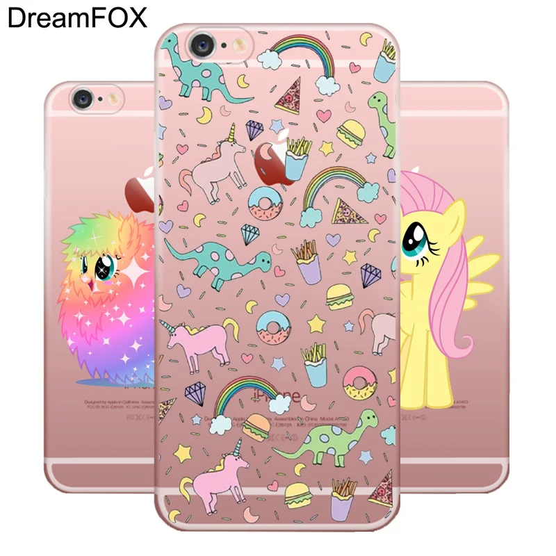 

L078 Pony Clouds Soft TPU Silicone Case Cover For Apple iPhone 11 Pro X XR XS Max 8 7 6 6S Plus 5 5S SE 5C 4 4S