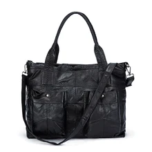 Роскошные сумки, женские сумки, дизайнерская Большая вместительная женская сумка на плечо, мягкие кожаные женские сумки-мессенджеры, сумки через плечо, Новинка