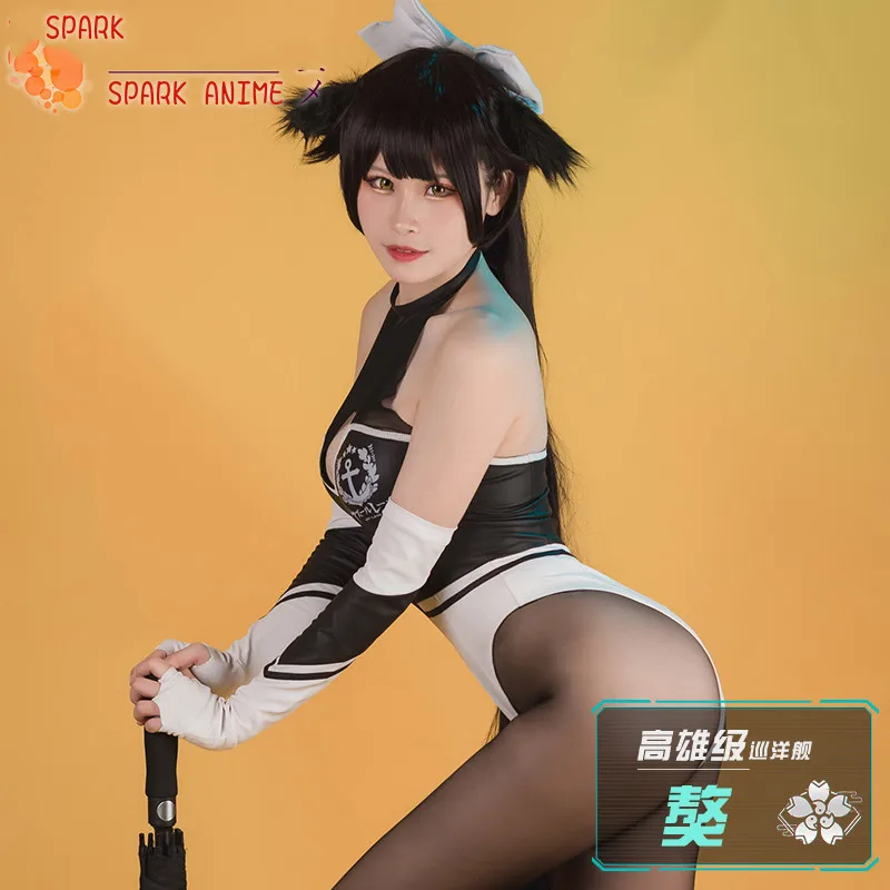 Женский карнавальный костюм Azur Lane IJN Takao для мобильных игр и гонок сексуальная