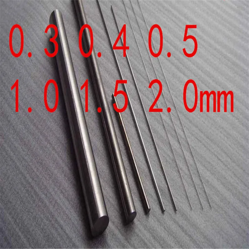 Dia0.3x150mm Tungsten needle Tungsten rods W Bar stick tungsten