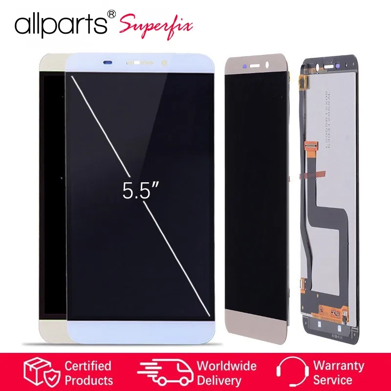 

No Dead Pixel ORIGINAL HD IPS Display For LeTV LeEco Le 1 Pro X800 LCD Touch Screen letv lcd x800 Replacement Gold White
