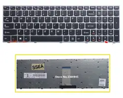 Ssea Новая Клавиатура США для IBM Lenovo b5400 b5400a m5400 m5400a клавиатура с серебряной оправе
