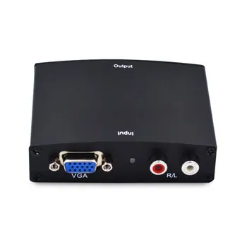 

Switcher VGA to HDMI Converter Adapter VGA HDMI Audio Converter Switches