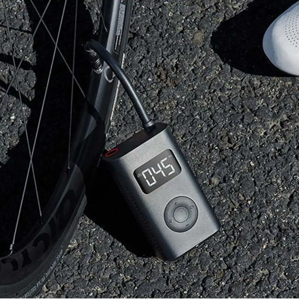  Portable Smart Digital Tire Pressure Detection Electric Inflator Pump For Xiaomi Mijia Bike Motorcy