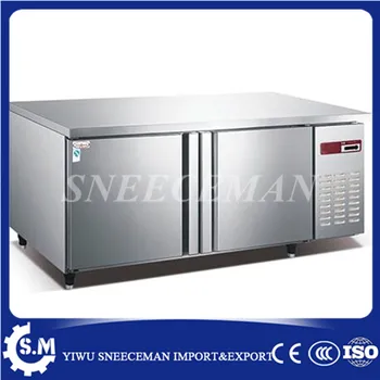 Cheap Commercial Refrigerator Freezer, Console, Freezer Refrigerated Fresh Cabinet Stainless Steel Freezer Counter