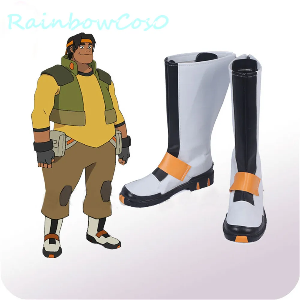 RainbowCos0 Косплей обувь Voltron: защитник Вселенной Voltron: Легендарный Защитник Hunk сапоги Хэллоуин