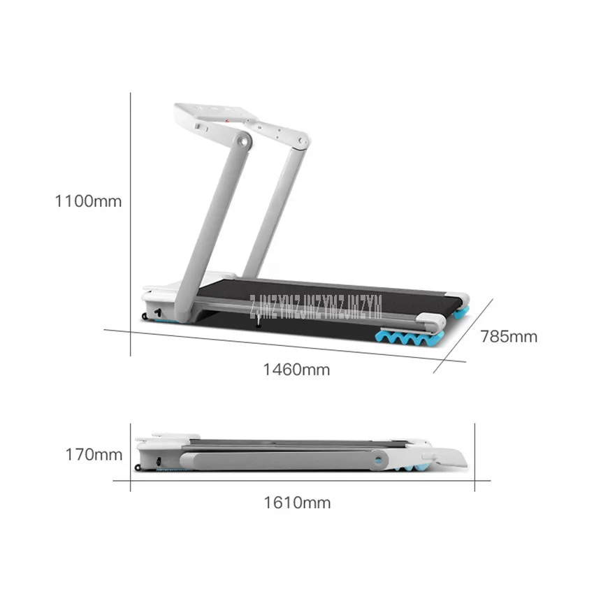I1 930W бытовой Быстрый складной сенсорный экран управления мини беговая дорожка ультра-тихий Бег Обучение Фитнес-оборудование, беговая дорожка