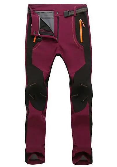 Invierno Pantalon de Randonnee Homme impermeable Softshell montaña senderismo pesca de secado rápido al aire libre senderismo pantalón