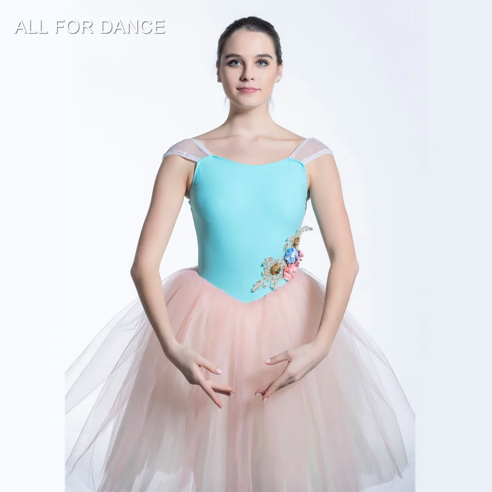 Новое поступление романтические балетные пачки для девочек и женщин Одежда для танцоров для выступлений балетная пачка
