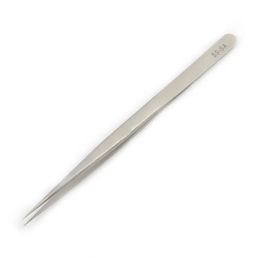 SS-SA Наращивание ресниц нержавеющая сталь tweezers высококлассные профессиональные ресницы эфирные инструменты для красоты - Цвет: SS-SA