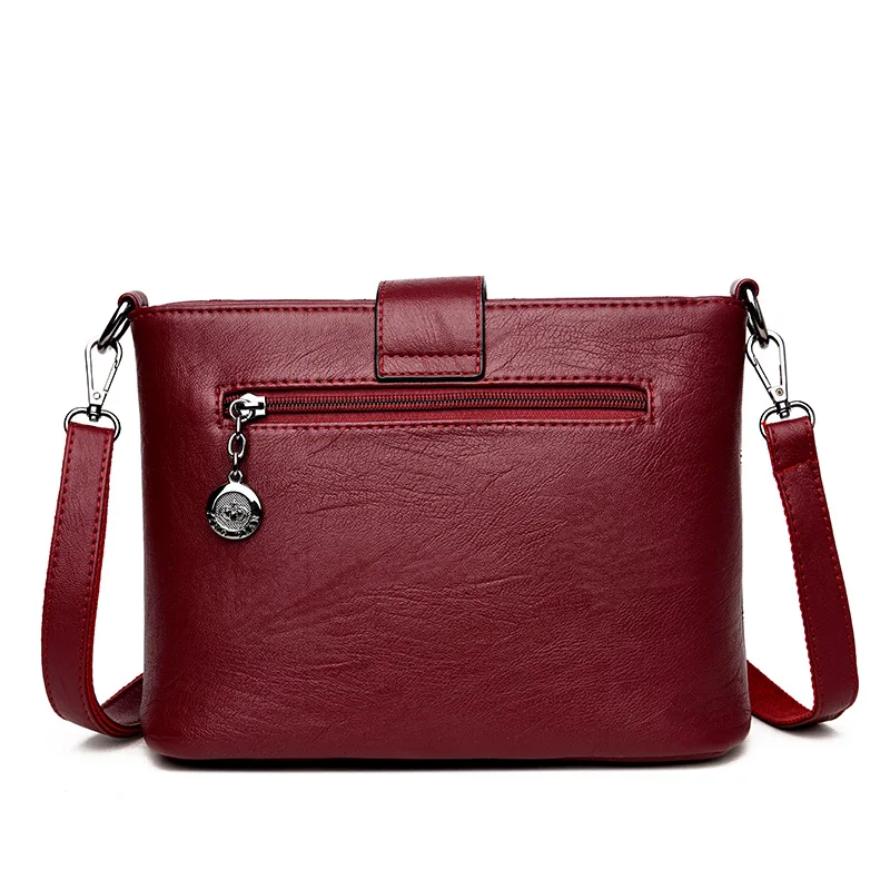  PHTESS Luxury Plaid Handbags Women Bags Designer Brand Female Crossbody Shoulder Bags For Women Lea - 32821428625