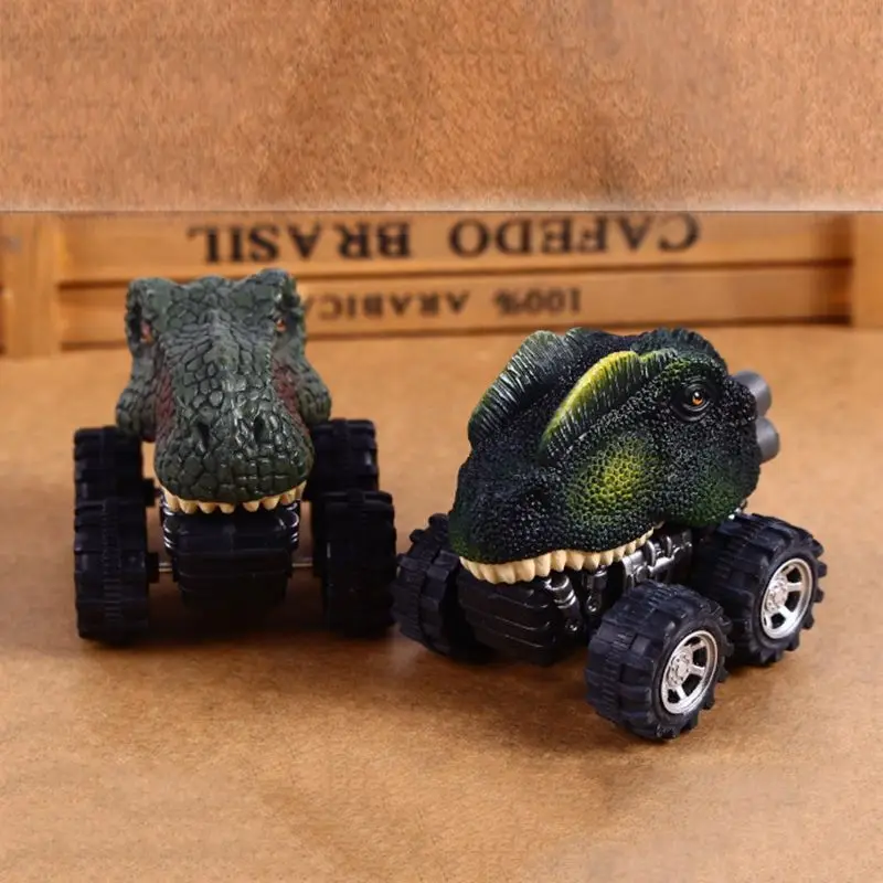 Детский день подарок игрушка динозавр модель мини игрушка автомобиль назад автомобиля подарок татанкацефалус