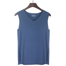 Мужские Модальные майки с v-образным вырезом, мужское дышащее удобное однотонное нижнее белье, мужские майки, нижнее белье, одежда, боди, мужская майка