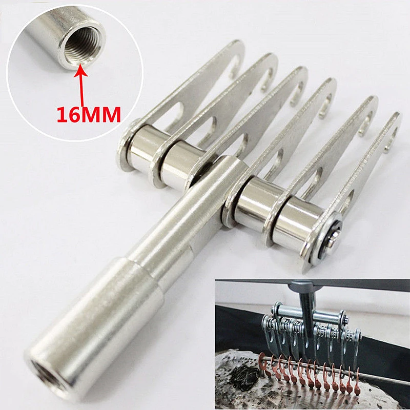 

Auto Car Body 6 Finger Dent Repair Puller Claw Hook For Slide Hammer Tool 16mm Thread Car Body Repair Dent Tool