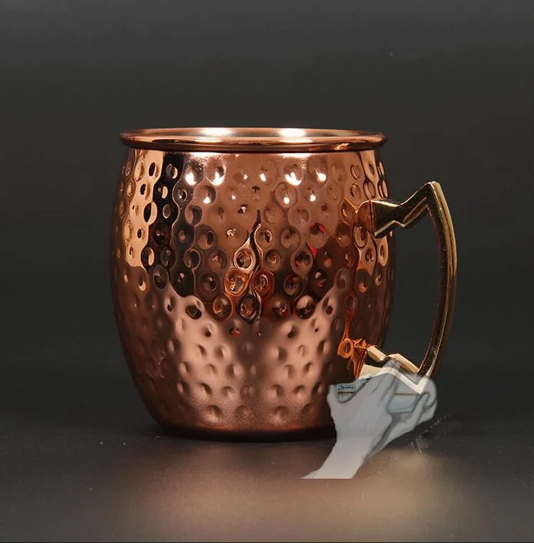 Stainless steel drum copper mug cup Cape Point christmas spirits beer ...