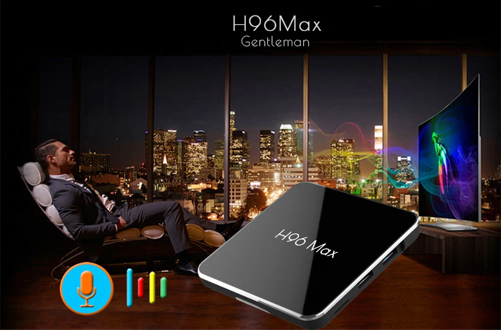 4GB ram 32G Android 8,1 tv BOX H96 MAX X2 Amlogic S905X2 Smart 4K медиаплеер 2,4G& 5G Wifi PK X96max H96MAX телеприставка Youtube