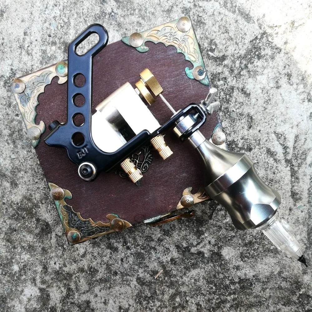 2019 BJT New Arrival Tattoo Rotary Machine Quiet Strong Motor Guns