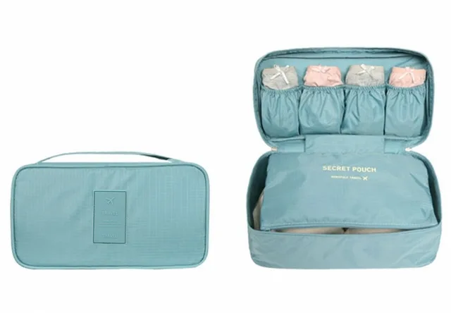 NOVEDAD DE MODA sujetador ropa interior bolsa de viaje para las mujeres