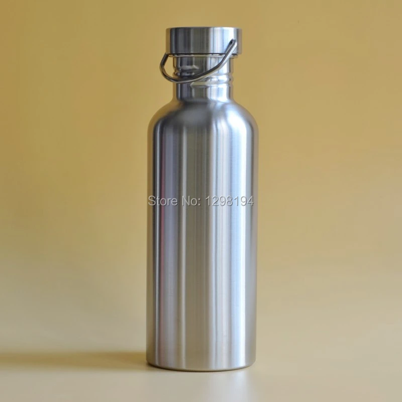 1000 ミリリットル ステンレス鋼サイクリング キャンプ スポーツ飲料広口ウォーター ボトル学生メタル箸置き屋外ボトル Steel Mop Bottle Wrapbottle Outline Aliexpress