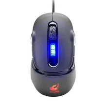 V11 проводная мышь 2400 dpi механика подсветка игровая мышь 6D Кнопка макропрограммирование высокого качества Мыши для ПК ноутбука черный L0313