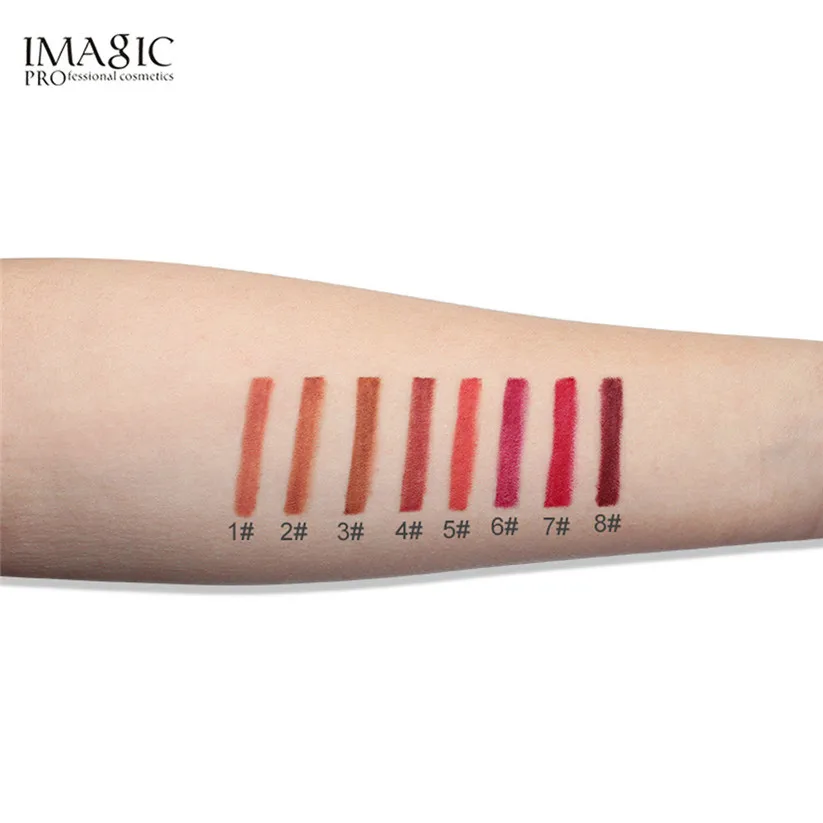 IMAGIC/Карандаш для губ IMAGIC Metal women Lasting Lipliner Водостойкий карандаш для губ 8 цветов td0320 Прямая поставка