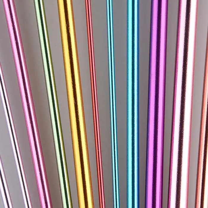 11 шт./компл. крючки для вязания крючком швейные иглы ручные иглы набор ассорти цветов Tunisian Afghan алюминиевые вязальные инструменты для игл комплект