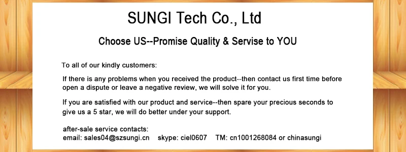 SUNGI product and service 1