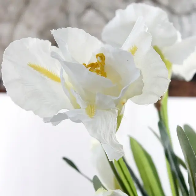 Buy 90cm High Artificial Iris Flower Silk Flowers